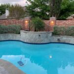 Pool,With,Landscape,And,Landscape,Lighting