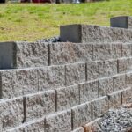 Retaining,Wall,Is,Being,Built,As,Part,Of,Construction,New